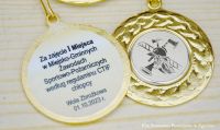 dwa złote medale