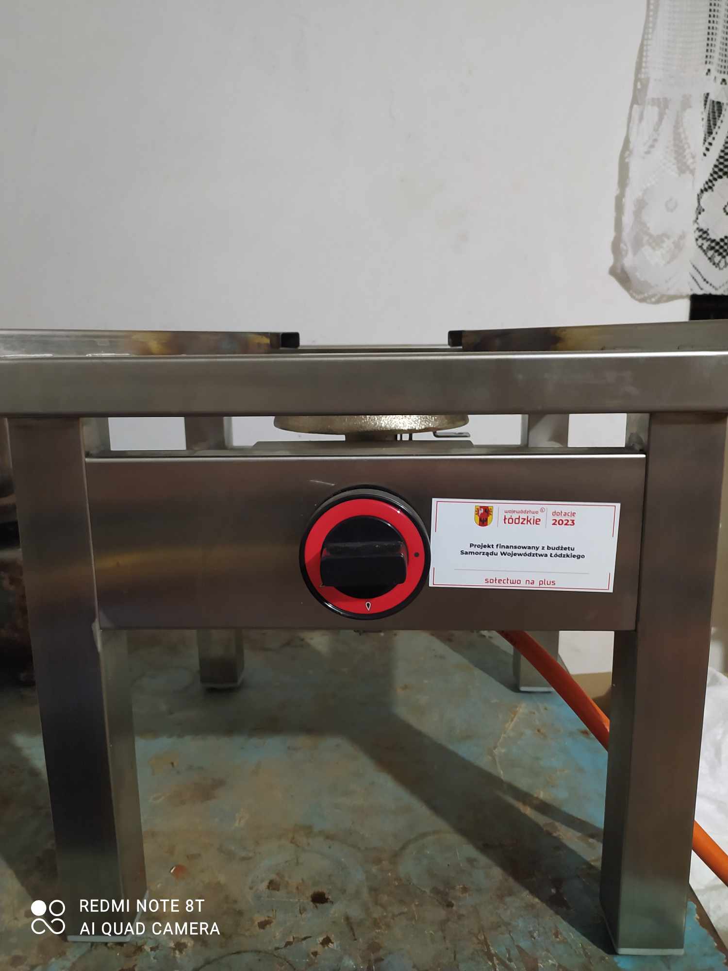 Taboret gazowy