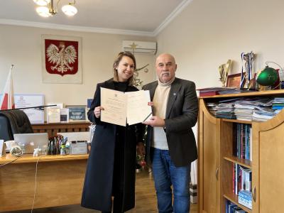 Wręczenie aktu nadania stopnia awansu zawodowego