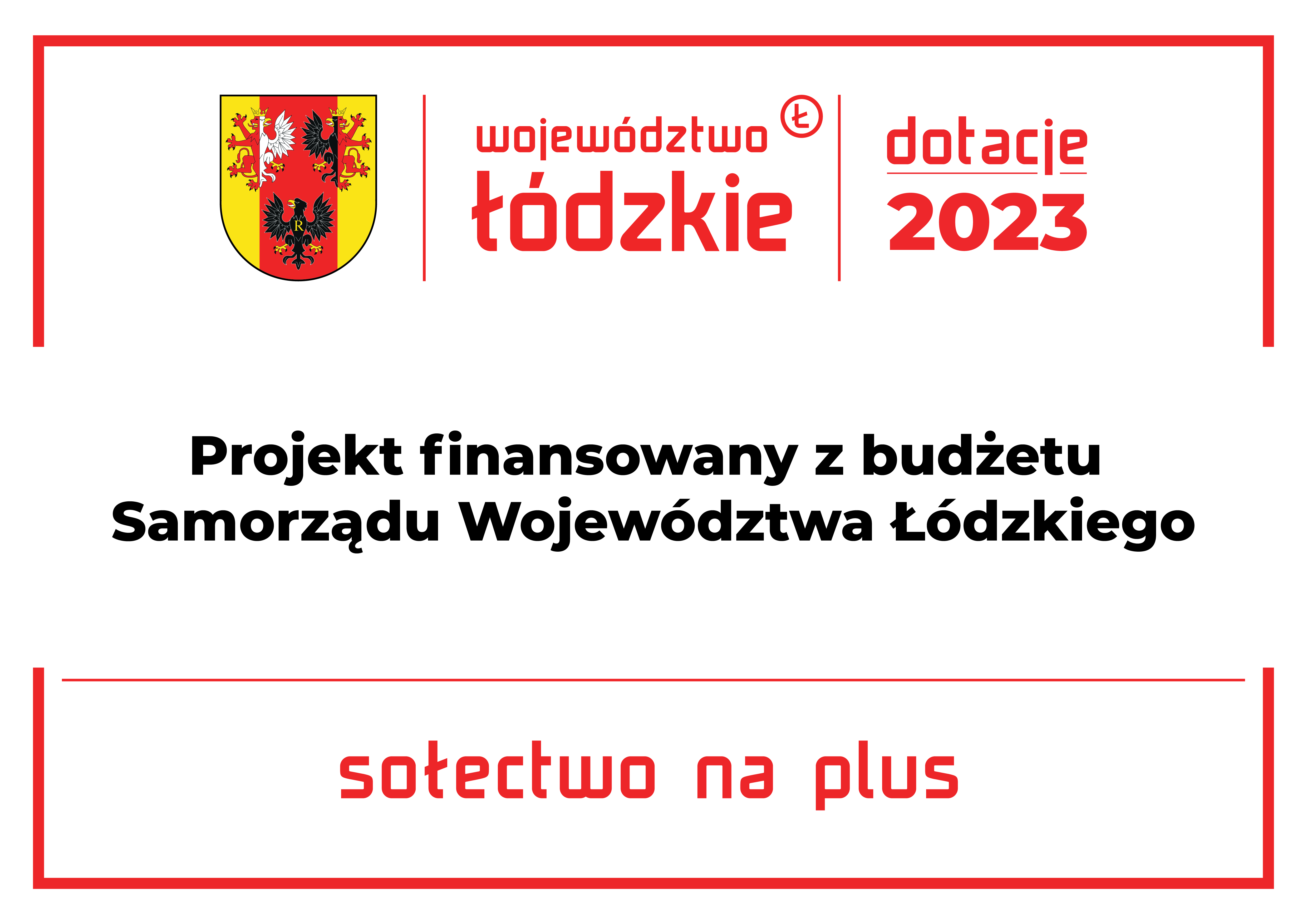 Zrealizowano 5 projektów sołeckich dofinansowanych przez Województwo Łódzkie