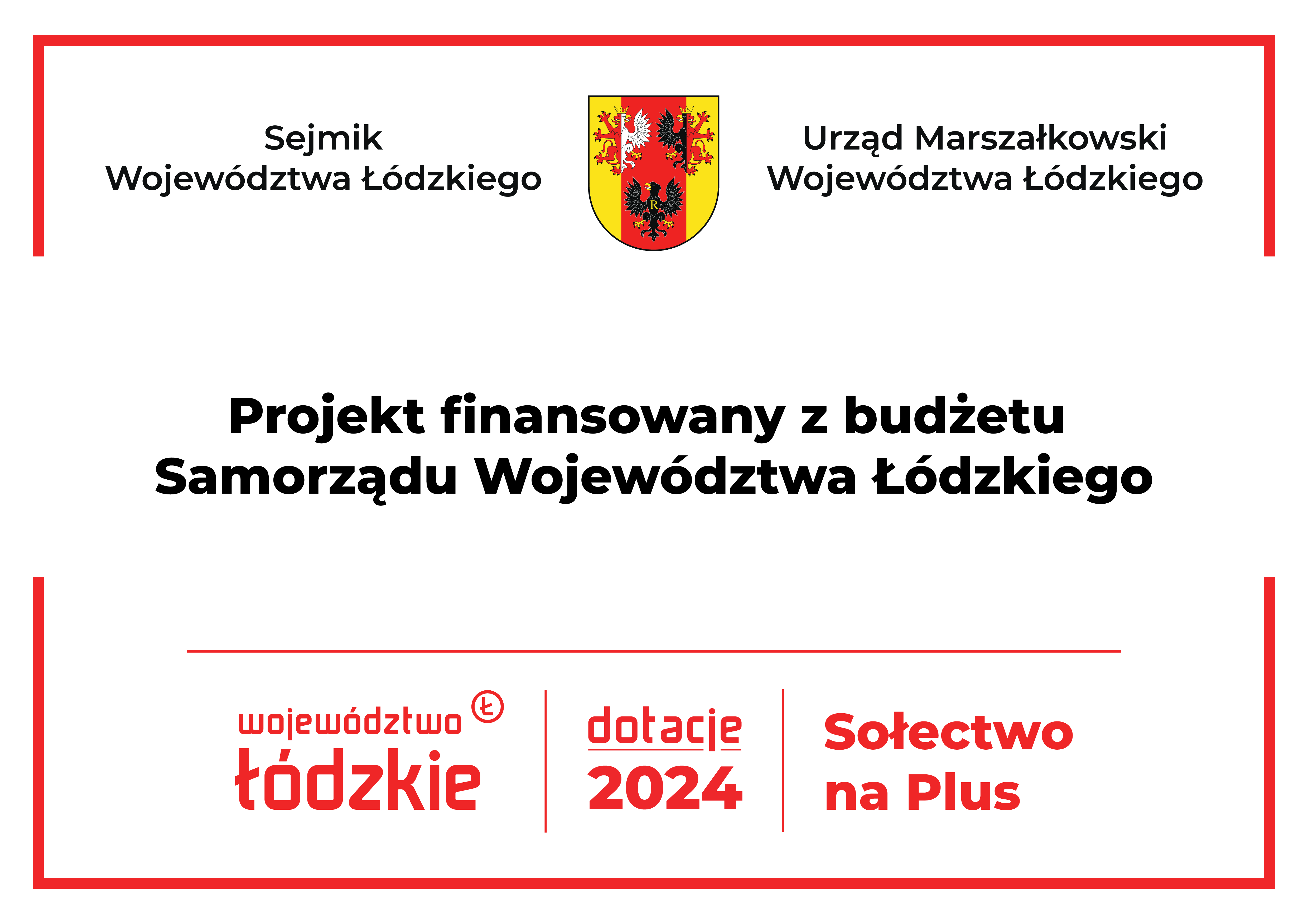 Zrealizowano 8 projektów sołeckich dofinansowanych przez Województwo Łódzkie w ramach naboru „Sołectwo na Plus"