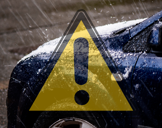 Ostrzeżenie meteorologiczne (24.11.2025) - Opady marznące