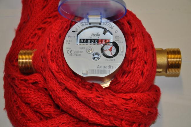 Użytkowniku - zabezpiecz swój wodomierz przed mrozami!